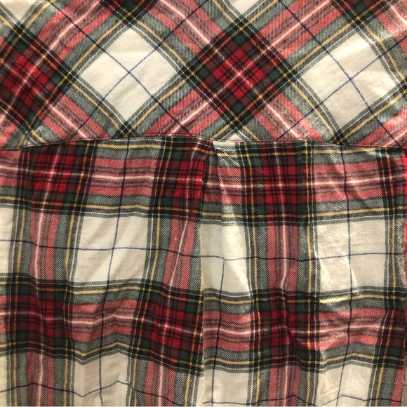 Dressbarn plaid soft flannel long sleeve button up shirt SZ M - Picture 5 of 10